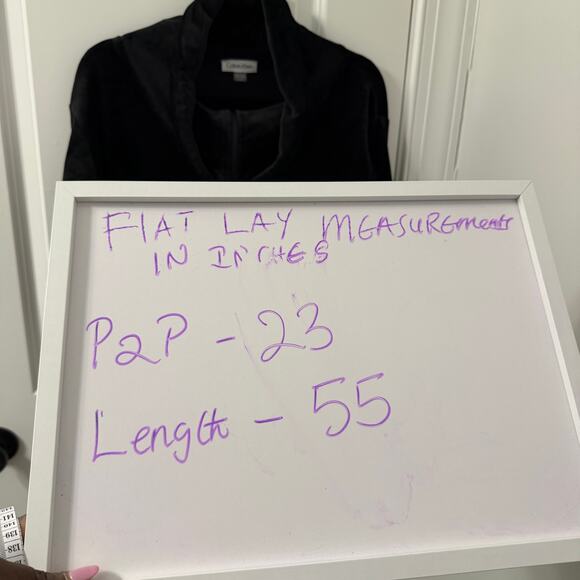 NWT CALVIN KLEIN $99 Velvet Jumpsuit Size S/M Black - Picture 6 of 9